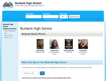Tablet Screenshot of burbankhighschool.net